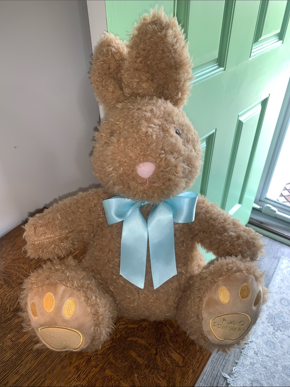 FAO Schwarz Bunny Rabbit Stuffed Animal